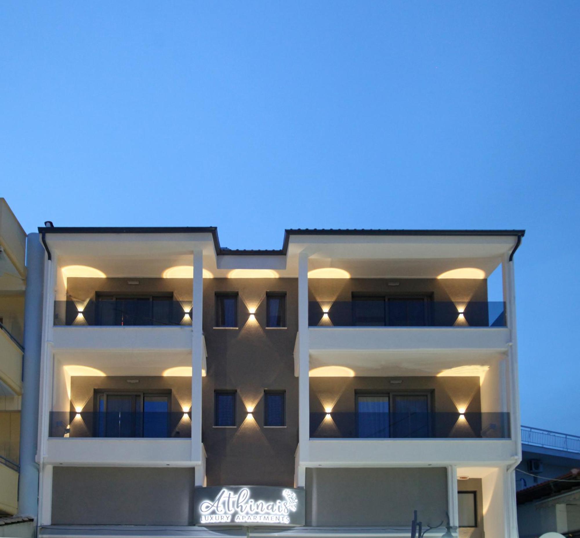 Athinais Luxury Apartments Hanioti Esterno foto